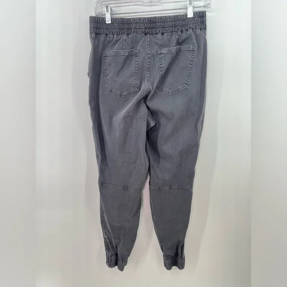 Spanx Gray Stretch Twill Cargo Jogger Ankle Pants #20319R Size L Large - Picture 5 of 11